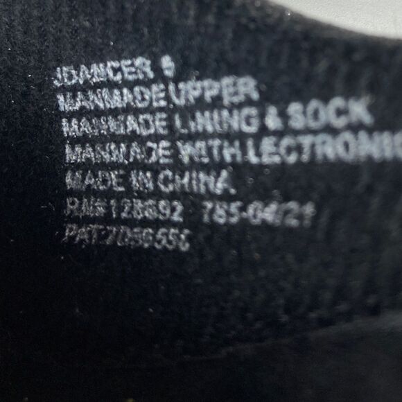 Steve Madden Jdancer Glitter Black Strappy Rhinestone Sandals Size 7,5 - Picture 8 of 8